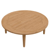 Modway Furniture Brisbane Teak Wood Outdoor Patio Coffee Table XRXT Natural EEI-5603-NAT