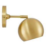 Modway Furniture Chalice 4" Swing-Arm Metal Wall Sconce XRXT Satin Brass EEI-5613-SBR