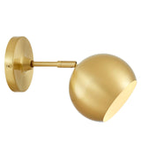 Modway Furniture Chalice 4" Swing-Arm Metal Wall Sconce XRXT Satin Brass EEI-5613-SBR