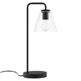 Modway Furniture Element Glass Table Lamp XRXT Black EEI-5619-BLK