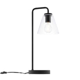 Modway Furniture Element Glass Table Lamp XRXT Black EEI-5619-BLK