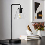 Modway Furniture Element Glass Table Lamp XRXT Black EEI-5619-BLK