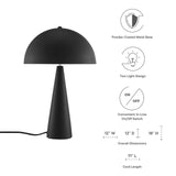 Modway Furniture Selena Metal Table Lamp XRXT Black EEI-5624-BLK