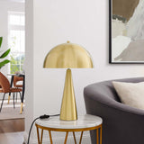 Modway Furniture Selena Metal Table Lamp XRXT Satin Brass EEI-5624-SBR