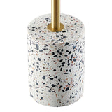 Modway Furniture Logic Terrazzo Table Lamp XRXT White EEI-5625-WHI