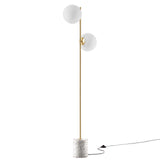 Modway Furniture Logic Terrazzo Floor Lamp XRXT  EEI-5628-WHI