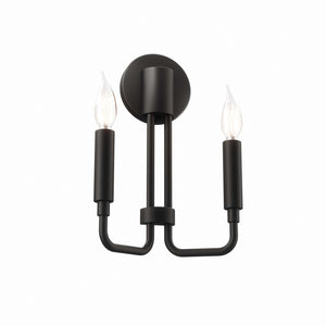 Modway Furniture Rekindle 2-Light Wall Sconce 0423 Black EEI-5638-BLK