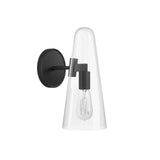 Modway Furniture Beacon 1-Light Wall Sconce 0423 Clear Black EEI-5645-CLR-BLK