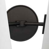 Modway Furniture Beacon 2-Light Wall Sconce 0423 Opal Black EEI-5646-OPA-BLK