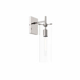 Modway Furniture Skylark Wall Sconce 0423 Clear Polished Nickel EEI-5649-CLR-PON