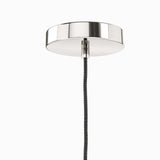 Modway Furniture Starlight 1-Light Pendant Light 0423 White Polished Nickel EEI-5659-WHI-PON