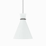 Modway Furniture Starlight 1-Light Pendant Light 0423 White Polished Nickel EEI-5659-WHI-PON