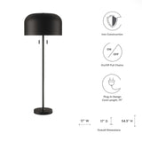 Modway Furniture Avenue Floor Lamp 0423 Black EEI-5663-BLK