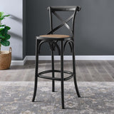 Modway Furniture Gear Bar Stool 0423 Black EEI-5668-BLK