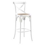 Modway Furniture Gear Bar Stool 0423 White EEI-5668-WHI