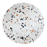 Modway Furniture Lippa 20" Round Terrazzo Side Table Default Title EEI-5682-WHI-TER