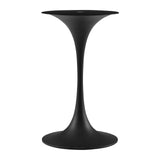 Modway Furniture Lippa 20" Round Side Table Black Natural EEI-5689-BLK-NAT