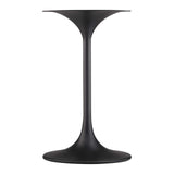 Modway Furniture Lippa 20" Round Terrazzo Side Table Black Terrazzo EEI-5692-BLK-TER