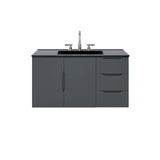 Modway Furniture Vitality 36" Bathroom Vanity XRXT Gray Black EEI-5783-GRY-BLK