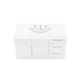 Modway Furniture Vitality 36" Bathroom Vanity XRXT White White EEI-5783-WHI-WHI