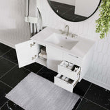 Modway Furniture Vitality 36" Bathroom Vanity XRXT White White EEI-5783-WHI-WHI