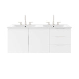 Modway Furniture Vitality 48" Double Sink Bathroom Vanity XRXT White White EEI-5785-WHI-WHI