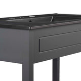 Modway Furniture Altura 24" Bathroom Vanity XRXT Gray Black EEI-5798-GRY-BLK