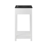 Modway Furniture Altura 24" Bathroom Vanity XRXT White Black EEI-5798-WHI-BLK