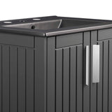 Modway Furniture Augusta 24" Bathroom Vanity XRXT Gray Black EEI-5800-GRY-BLK