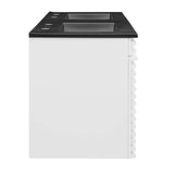 Modway Furniture Render 48" Wall-Mount Bathroom Vanity XRXT White Black EEI-5802-WHI-BLK