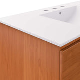 Modway Furniture Scenic 36" Wall-Mount Bathroom Vanity XRXT Cherry White
Cherry White EEI-5813-CHE-WHI