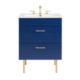 Modway Furniture Daybreak 24" Bathroom Vanity XRXT Blue White EEI-5817-BLU-WHI