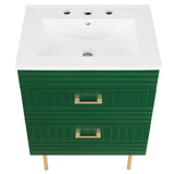 Modway Furniture Daybreak 24" Bathroom Vanity XRXT Green White EEI-5817-GRN-WHI