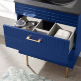 Modway Furniture Daybreak 24" Bathroom Vanity XRXT Blue Black EEI-5819-BLU-BLK
