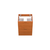 Modway Furniture Scenic 18" Wall-Mount Bathroom Vanity Cabinet XRXT Cherry Walnut EEI-5878-CHE