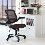 Edge Mesh Office Chair Brown EEI-594-BRN