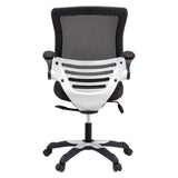 Edge Vinyl Office Chair Brown EEI-595-BRN