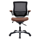 Edge Vinyl Office Chair Tan EEI-595-TAN