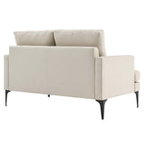 Modway Furniture Evermore Upholstered Fabric Loveseat 0423 Beige EEI-6006-BEI