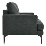 Modway Furniture Evermore Upholstered Fabric Loveseat 0423 Gray EEI-6006-DOR