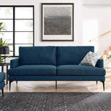 Modway Furniture Evermore Upholstered Fabric Sofa 0423 Azure EEI-6009-AZU