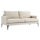 Modway Furniture Evermore Upholstered Fabric Sofa 0423 Beige EEI-6009-BEI