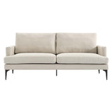 Modway Furniture Evermore Upholstered Fabric Sofa 0423 Beige EEI-6009-BEI