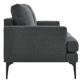 Modway Furniture Evermore Upholstered Fabric Sofa 0423 Gray EEI-6009-DOR