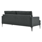 Modway Furniture Evermore Upholstered Fabric Sofa 0423 Gray EEI-6009-DOR