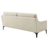 Modway Furniture Corland Upholstered Fabric Sofa XRXT Beige EEI-6019-BEI