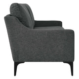 Modway Furniture Corland Upholstered Fabric Sofa XRXT Charcoal EEI-6019-CHA