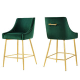 Discern Counter Stools - Set of 2 Green EEI-6038-GRN