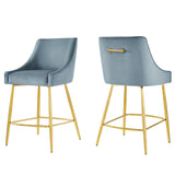 Discern Counter Stools - Set of 2 Light Blue EEI-6038-LBU