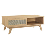 Modway Furniture Soma Coffee Table 0423 Oak EEI-6041-OAK